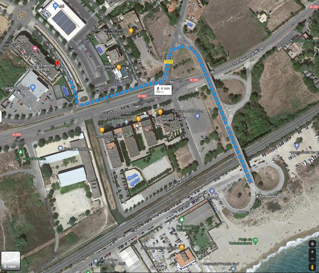 Apartamento Diseno Con Jardin Privado A 100 Metros Del Mar トラダンバーラ エクステリア 写真